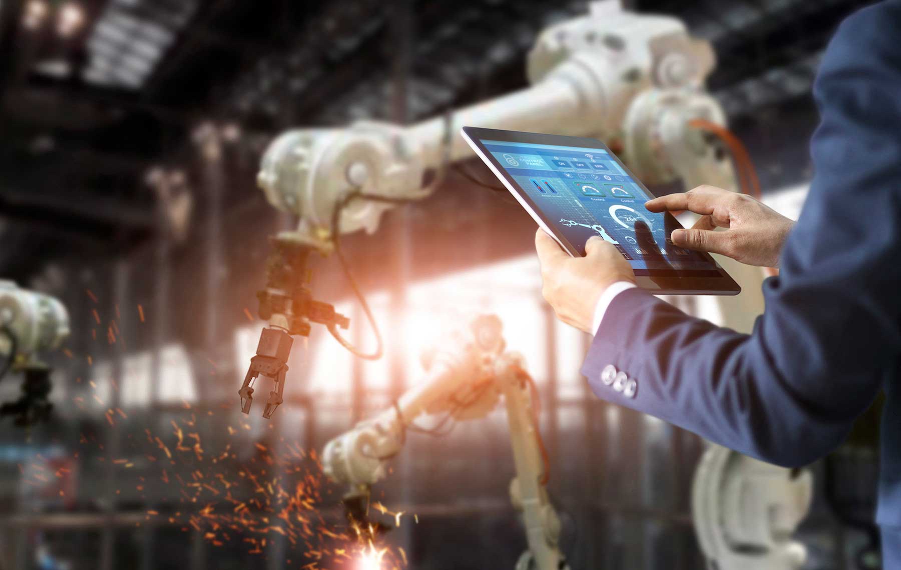 机器人表达式手臂和物联网控制器