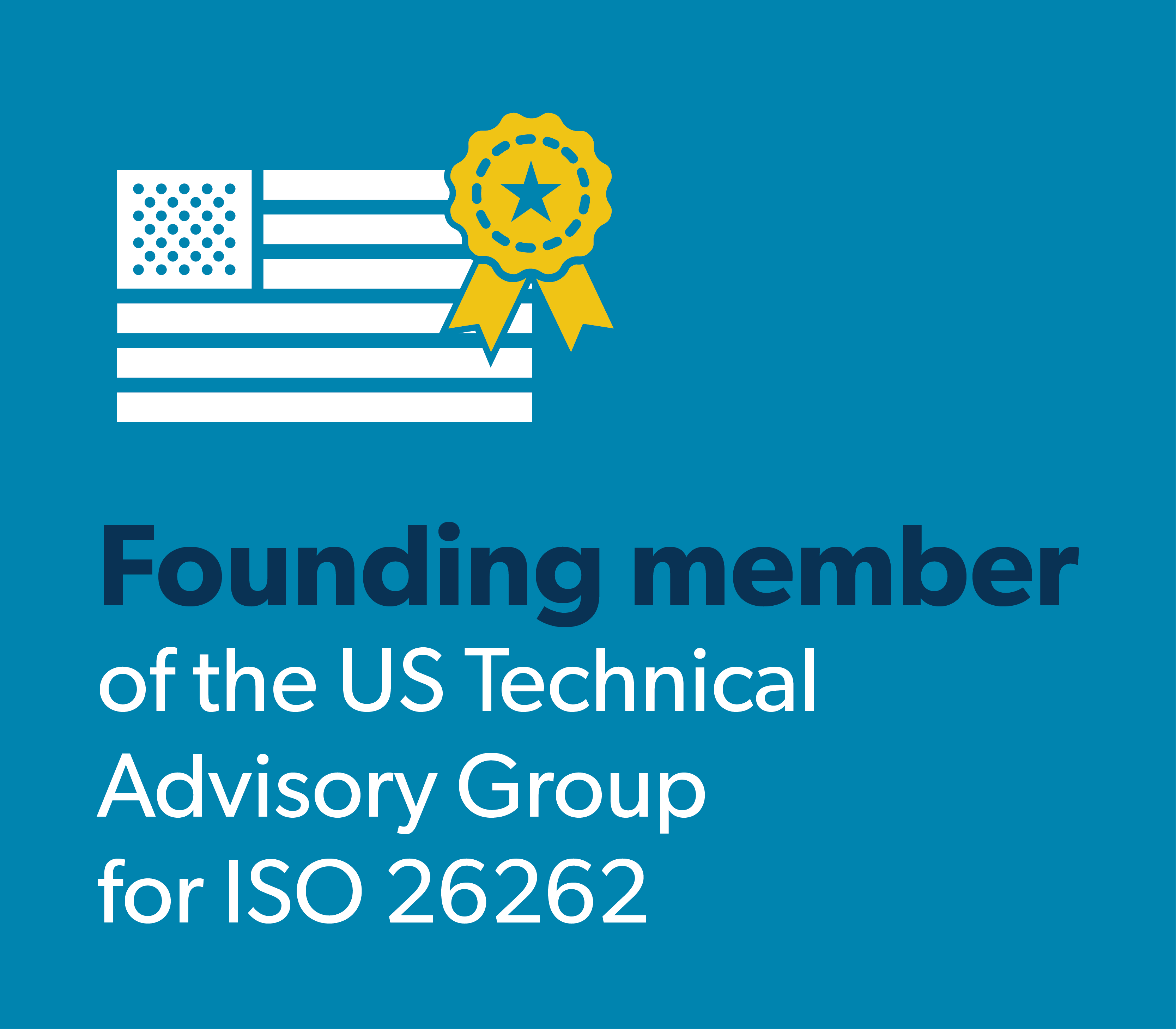 ISO 26262的美国技术咨询小组的创始成员