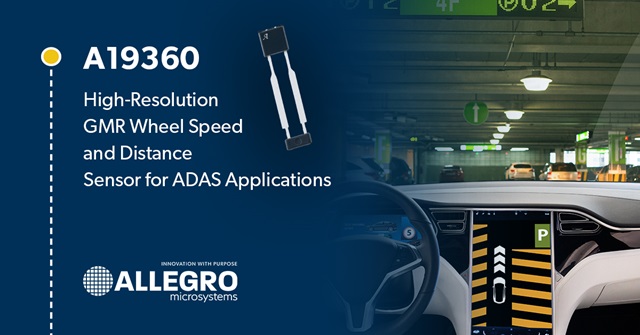 A19360 GMR车轮速度传感器和带ADAS的汽车仪表板